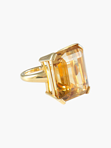Bague 51 Bague Citrine 58 Facettes
