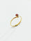 Bague 51.5 Bague Rubellite 58 Facettes