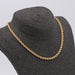 Necklace Necklace Yellow gold 58 Facettes E358595D