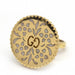GUCCI earrings - Yellow gold enamel earrings 58 Facettes D360454FJ