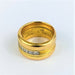Ring 53 Ring in Yellow Gold & Diamonds 58 Facettes 20400000588