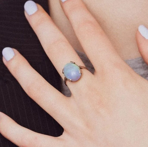 Bague Bague Dora Or Opale 58 Facettes 762416