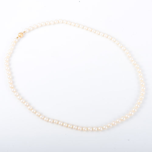 Collier Collier de perles vintage 58 Facettes 2522