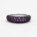 Ring 55 Amethyst Bangle Ring 58 Facettes 002.133