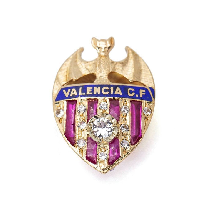 Broche Bouclier FC Valence Or jaune Diamants Rubi Émail 58 Facettes D359904JC