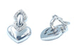 BVLGARI earrings. Doppio Cuore gold and diamond earrings 58 Facettes