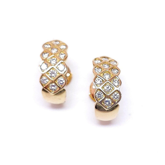 Boucles d'oreilles Boucles d'oreilles en Or jaune et diamants 58 Facettes RA-711/1