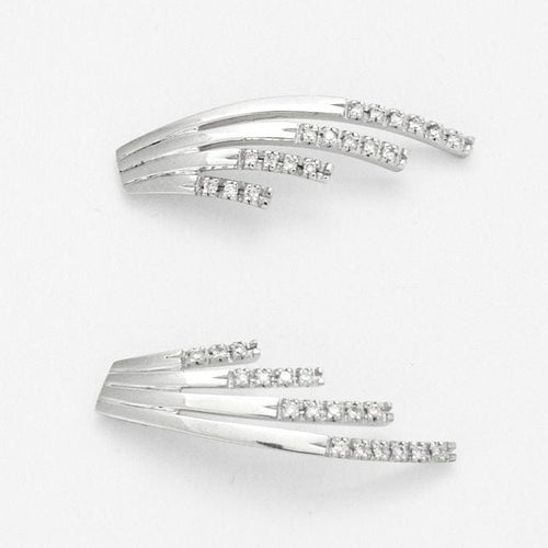 Boucles d'oreilles Boucles d'oreilles cascade de diamants 58 Facettes 2600