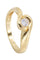 Bague 55 SOLITAIRE DIAMANT 0.25 CARAT 58 Facettes 059241