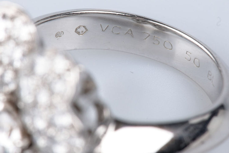 Bague 50 Van Cleef & Arpels - Bague Cosmos 53 diamants 58 Facettes BG-VANCLE4TR-104