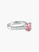 Ring 52 Shiny pink sapphire ring white gold 58 Facettes