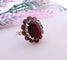 Bague 58 Bague Grenats Or Jaune 58 Facettes AA 1531