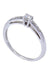 Ring 53 SOLITAIRE “YOU ARE THE SALT OF MY LIFE” MAUBOUSSIN 58 Facettes 063691