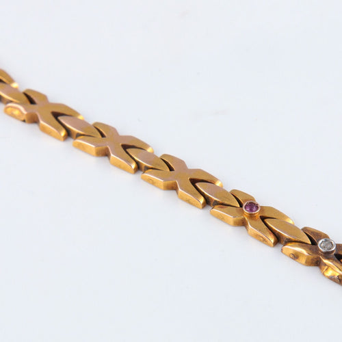 Bracelet Bracelet Rubis Diamants 58 Facettes JE14