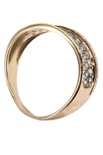 Bague BAGUE MODERNE DIAMANTS 58 Facettes 043581