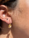 Boucles d'oreilles Paire de dormeuses XIXème, perles 58 Facettes