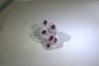 Bague Bague Rubis 180 diamants 58 Facettes