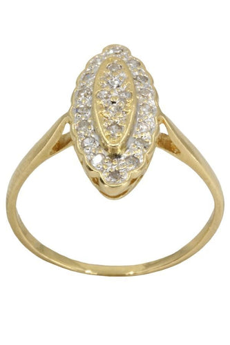 Bague BAGUE MARQUISE DIAMANTS 58 Facettes 054311