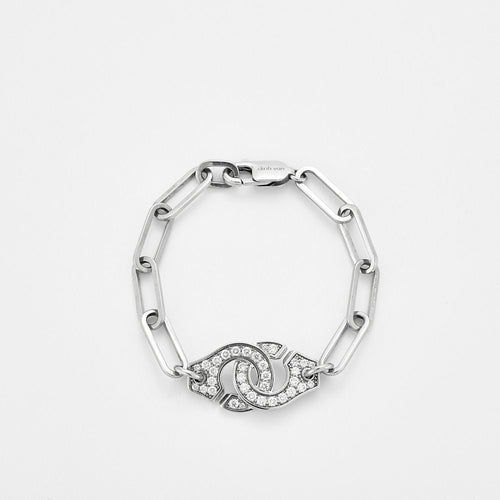 Bracelet DINH VAN – Bracelet MENOTTES R15 58 Facettes
