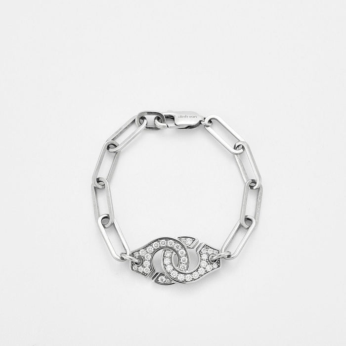 Bracelet DINH VAN – Bracelet MENOTTES R15 58 Facettes