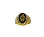 Ring 66 Gold Signet Ring 58 Facettes 20400000722