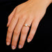 Bague Bague Solitaire Diamant 1.08 ct Or rose 58 Facettes