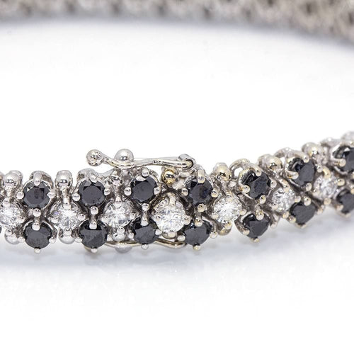 Bracelet Bracelet Nuit en Diamants et Or Blanc 58 Facettes D359943LF