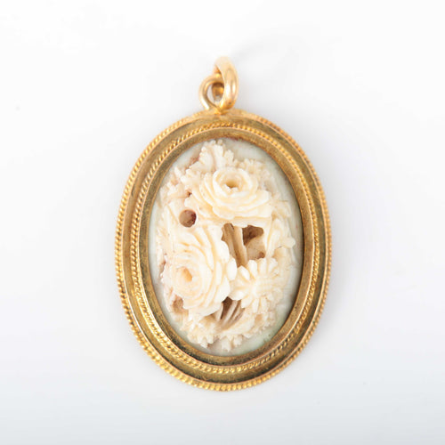 Pendentif Pendentif motif fleurs 58 Facettes