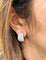 Boucles d'oreilles Boucles d’oreilles cocktail en or blanc 58 Facettes