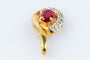Pendentif Pendentif grenat en or massif 58 Facettes 03-PDRUDIV-1400