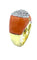 Bague Bague 1970 or et corail 58 Facettes