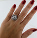 Ring MELLERIO Ring in platinum and Diamonds 58 Facettes