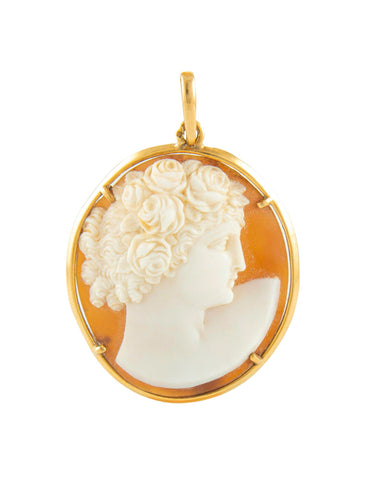 Pendentif PENDENTIF CAMÉE ANCIEN 58 Facettes 170008