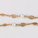 Bracelet Bracelet 20s Filigree mesh Beads 58 Facettes