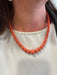 Collier COLLIER CORAIL EN CHUTE 58 Facettes 055241