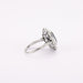 Ring 49 Pompadour ring, sapphire, diamonds 58 Facettes