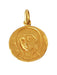 Becker Pendant Medal Pendant Yellow Gold 58 Facettes 06252CD