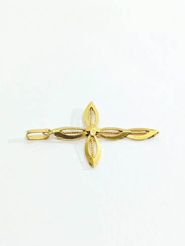 Pendentif Pendentif Croix Or jaune 58 Facettes