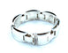 Bracelet HERMES. Bracelet vintage argent 58 Facettes