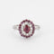 Bague Bague Rubis Diamants 58 Facettes 3104