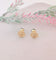 Boucles d'oreilles Boucles d'oreilles puces clous Saphirs Alpa Or 18 K 58 Facettes AA 1474