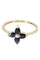 Bague BAGUE FLEUR SAPHIRS ET DIAMANTS 58 Facettes 056241