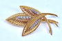 Broche Broche Or jaune Diamants 58 Facettes AB268