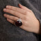 Bague 53.5 Bague Cocktail Rubellite 69cts Diamants 58 Facettes