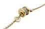 Collier BVLGARI. Collection Bzero 1, bracelet or rose et diamants 58 Facettes
