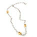 Necklace Two-tone Gold Necklace 58 Facettes D359656LF