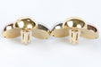 Earrings 3 gold earrings ARTLINEA 58 Facettes BOARTCC592-103