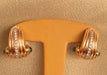 Boucles d'oreilles Boucles d'oreilles clips Or jaune Diamants Emeraudes 58 Facettes R 1631