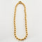 Collier Collier or jaune boules 58 Facettes