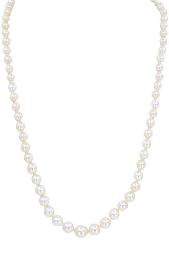 Collier Collier de perles en chute 58 Facettes 062331